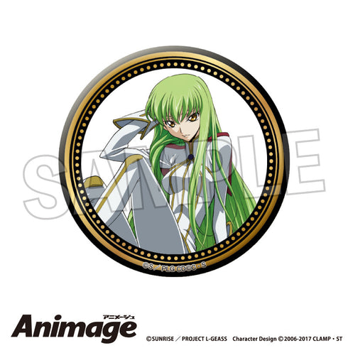 『コードギアス 反逆のルルーシュ』Animageギラギラ缶バッジ vol.3 F